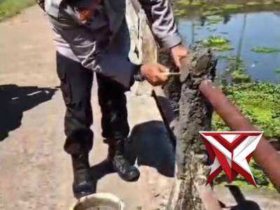 Perbaikan jembatan dan ImpresDesa Air satan - PoliceTube
