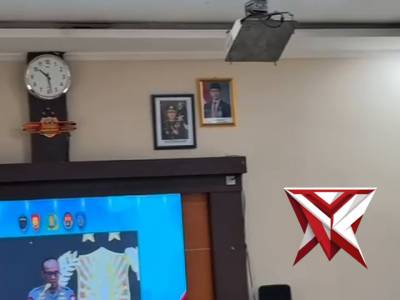 Kapolres Musi Rawas Hadiri Pembukaan Rakernis Gabungan Empat Satker Polri Secara Virtual - PoliceTube