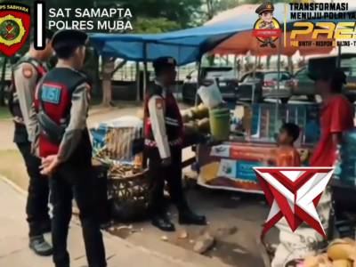 7. Giat patroli Sat Samapta Polres Muba