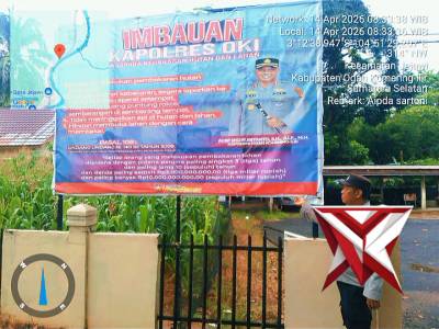 Bhabin Polsek Jejawi giat Mitigasi Karhutla di wilayah hukum Polsek Jejawi