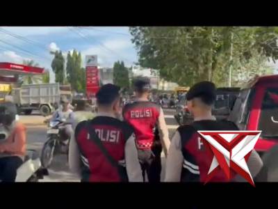 Patroli sat R2 samapta Polres Musi rawas