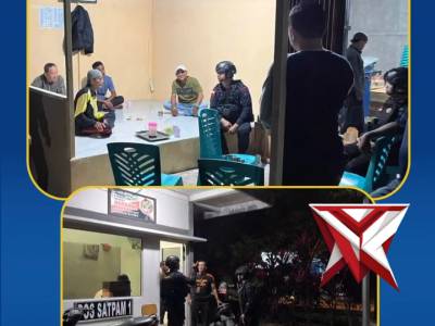 Dalam rangka menjaga situasi kamtibmas tetap kondusif