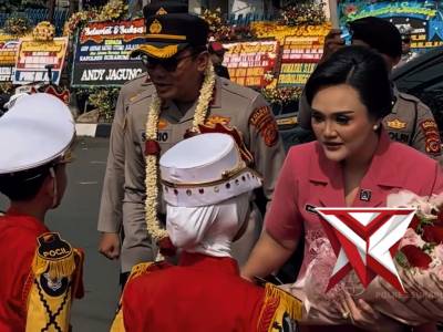 Tiba di Polres Sukabumi Kota, AKBP Ardian Satrio Utomo Disambut Gerbang Pora