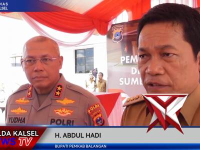 Ground Breaking Gedung Direskrimsus Polda Kalsel