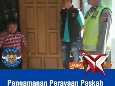 Pengamanan ibadah paska Gereja GPIB Kel bangun jaya - PoliceTube