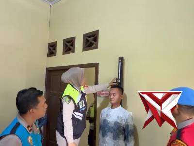 Penerimaan calon Anggota Polri Polres Banyuasin