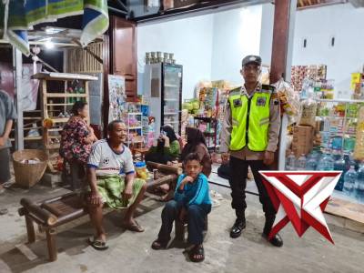 Personel Polsek Kuwarasan Patroli Dan Sambang