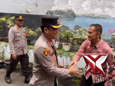 Kapolres Lahat AKBP Novi Edyanto, S.I.K., M.I.K. didampingi Wakapolres Kompol Liswan Nurhapis, S.H.,