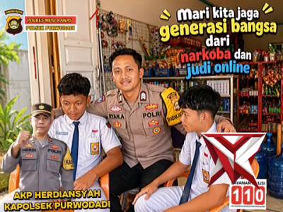 Himbauan Kamtibmas Polsek Purwodadi Polres Musi Rawas Polda Sumsel