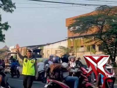 Menyapa pagi Sat Samapta Polres Kudus