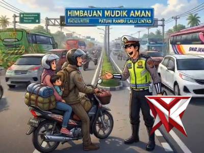 Arus mudik lancar Polres Mura - PoliceTube