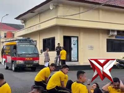 ???? Personel Polres Musi Rawas Ikuti Tes Kesamaptaan Jasmani Berkala
