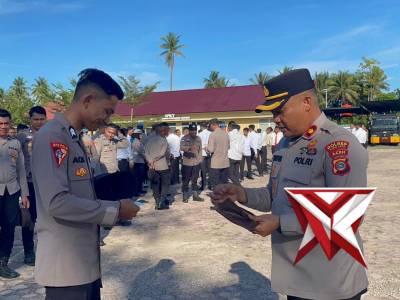 Polres Pidie Jaya Gelar Gaktibplin, Perkuat Disiplin Personel dan Cegah Penyimpangan Internal