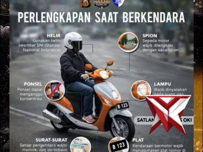 PERLENGKAPAN BERKENDARA