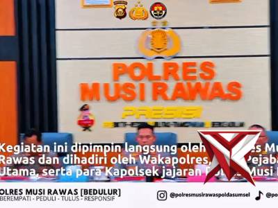 Gelar Opsnal Polres Mura dalam rangka mendukung kebijakan Kapolda sumsel  IJP DR. Sandi Nug