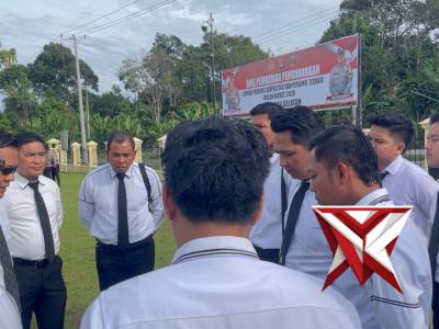 Giat apel pagi personel Polres oku selatan