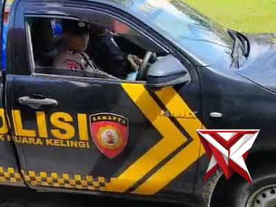 Polsek Muara Kelingi bagi sembako