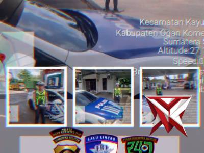 GIAT RUTIN SAT LANTAS POLRES OKI