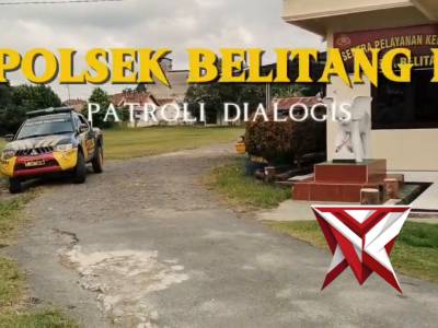 Patroli Dialogis Polsek Belitang I