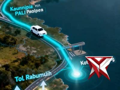 Informasi bagi para pengendara tentang jalan jalur Bali Musi Rawas - PoliceTube