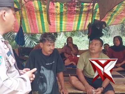 Imbauan larangan illegal drilling polsek bayung lencir - PoliceTube