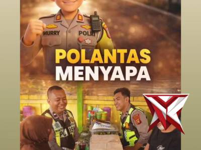 Polisi Lalu lintas Polres Musi Rawas menyapa masyarakat - PoliceTube