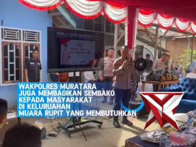 Kegiatan beda rumah polres muratara