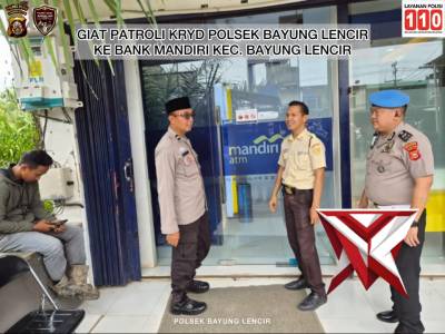 Patroli KRYD Bhabinkamtibmas Polsek Bayung Lencir