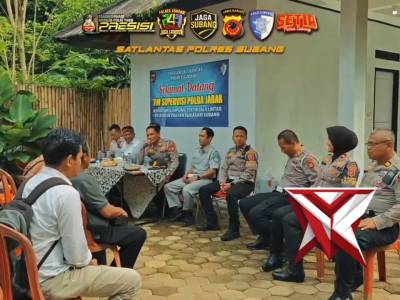 Kegiatan Polantas Menyapa Kampung Tertib Lalulintas