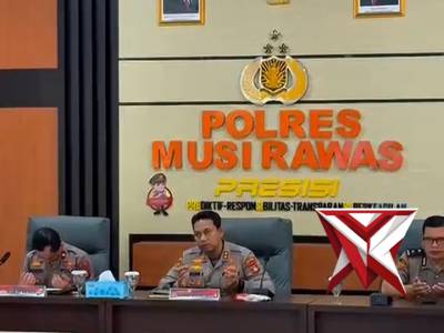 Kapolda IJP Sandi Nugroho Kapolres Musi Rawas Hadiri Rakernis Gabungan Empat Satker Secara Virtual - PoliceTube