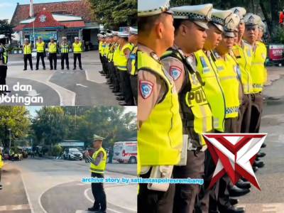 Pengamanan Kirab Sedekah Laut