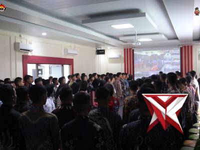 Pakta Integritas dan Pengambilan Sumpah Penerimaan Terpadu Polri Tahun Anggaran 2026