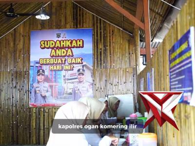 Polda Sumsel melalui Polres OKI meluncurkan inovasi pelayanan publik kreatif berupa fasilitas steam