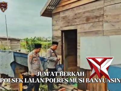 Jumat berkah Polsek lalan - PoliceTube