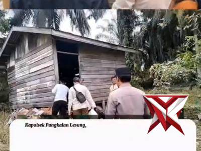 Bantuan Sosial Polsek Pangkalan Lesung Kepada Warga Tunanetra dan Tunarungu
