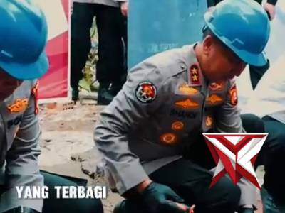 apolda Sumsel Irjen Pol. Dr. Sandi Nugroho, S.I.K., S.H., M.Hum. membawa kebahagiaan bagi warga