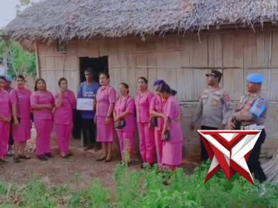 Bantuan sosial menyongsong hari kesatuan gerak bhayangkari ke 73 - PoliceTube