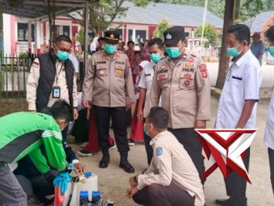 Pelayanan Polsek Pampangan kpd Warga dlm upaya pecegahan DBD