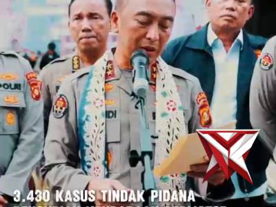 Suasana haru dan bahagia mewarnai Lapangan Gedung Presisi