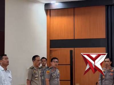 Kapolres Musi Rawas Hadiri Pembukaan Rakernis Gabungan Empat Satker Polri Secara Virtual