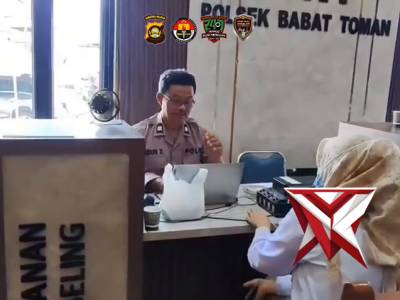 Pelayanan SPKT polsek Babat Toman ..?? - PoliceTube