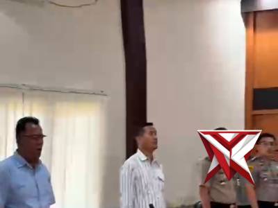 Kapolres Musi Rawas Hadiri Pembukaan Rakernis Gabungan Empat Satker Polri Secara Virtual