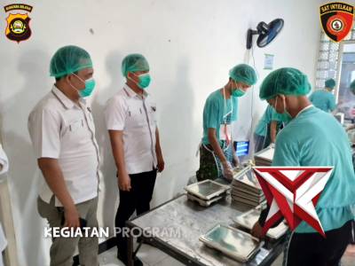 Giat Rutin Unit II Sat Intelkam Polres OKU Timur Monitoring Pelaksanaan program MBG di Kab. OKUT