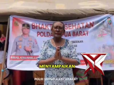Tatap muka dan bakti sosial Polda Papua Barat