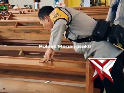 Dukung Program BELIDA Kapolda Sumsel.Polsek.Megang Sakti Kurve jelang *Paskah* - PoliceTube