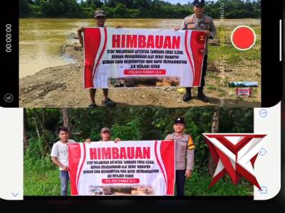Himbauan PETI | Polsek Rawas Ulu