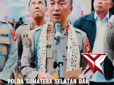 PENYERAHAN BARANG BUKTI KENDARAAN BERMOTOR ?EPADA PEMILIKNYA OLEH KAPOLDA SUMSEL