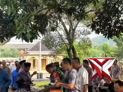 Tasyakuran Kenaikan Pangkat Pengabdian Polsek Pancur