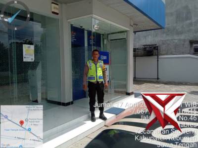 Patroli BLP siang anggota Polsek SRUWENG