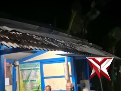 Polsek Karangjati melaksanakan kegiatan Sambang Pos Kamling.